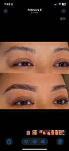 Eyebrow Tattoo result by Brows & Beauty by Dana in Detroit, MI