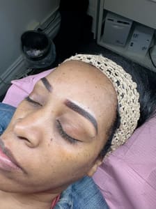 Eyebrow Tattoo result by Brows & Beauty of Hewlett in Hewlett, NY