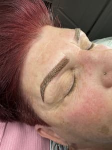 Eyebrow Tattoo result by Brows & Beauty of Hewlett in Hewlett, NY