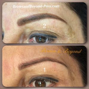 Eyebrow Tattoo result by Brows & Beyond in Leesburg, FL