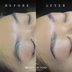 Eyebrow Tattoo result by Brows + Beyond in Woodhaven, MI