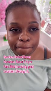 Eyebrow Tattoo result by Brows, Blades & Babes in Chicago, IL