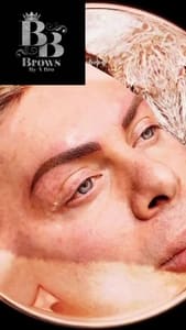 Eyebrow Tattoo result by Brows By A Bro- microblading and permanent make up training center. in Kingston, PA