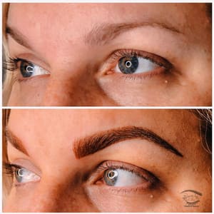 Eyebrow Tattoo result by Brows by Adika in Newcastle, OK