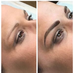 Eyebrow Tattoo result by Brows by Adika in Newcastle, OK