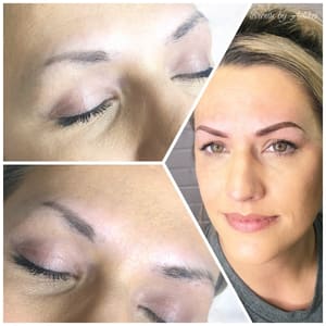 Eyebrow Tattoo result by Brows by Adika in Newcastle, OK