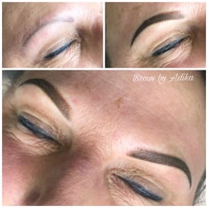 Eyebrow Tattoo result by Brows by Adika in Newcastle, OK