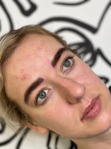 Eyebrow Tattoo result by Brows by Adika in Newcastle, OK