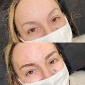 Eyebrow Tattoo result by Brows By Al in Scranton, PA