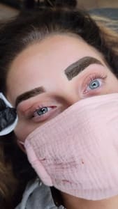 Eyebrow Tattoo result by Brows by Amanda Rae in Rockledge, FL