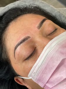 Eyebrow Tattoo result by Brows by Ami in Indianapolis, IN
