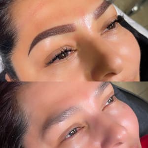 Eyebrow Tattoo result by Brows by Ana Cristina in Rocklin, CA