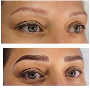 Eyebrow Tattoo result by Brows by Anahy & Beauty in Edinburg, TX
