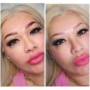Eyebrow Tattoo result by Brows by Anahy & Beauty in Edinburg, TX