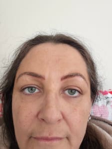 Eyebrow Tattoo result by Brows By Andrea in Danville, IL