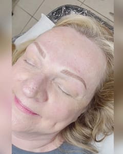 Eyebrow Tattoo result by BROWS BY ANGELA, (Registered Nurse) in Southampton, PA