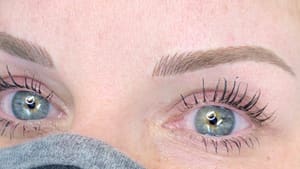Eyebrow Tattoo result by BROWS BY ANGELA, (Registered Nurse) in Southampton, PA