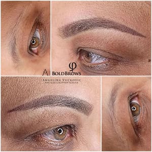 Eyebrow Tattoo result by Brows by Angelina Chi LLC in Naperville, IL