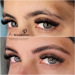 Eyebrow Tattoo result by Brows by Angelina Chi LLC in Naperville, IL