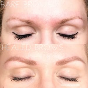 Eyebrow Tattoo result by Brows by Ann 916 in Fair Oaks, CA