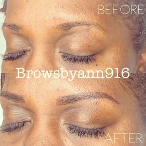 Eyebrow Tattoo result by Brows by Ann 916 in Fair Oaks, CA