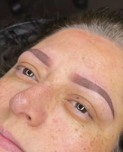 Eyebrow Tattoo result by Brows by Belinda in Meridian, ID