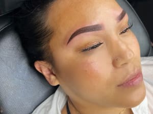 Eyebrow Tattoo result by Brows by Belinda in Meridian, ID