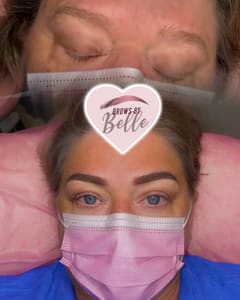 Eyebrow Tattoo result by Brows By Belle in Alamo, TX