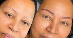 Eyebrow Tattoo result by Brows by Bishu in Alexandria, VA