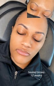 Eyebrow Tattoo result by Brows by Bishu in Alexandria, VA