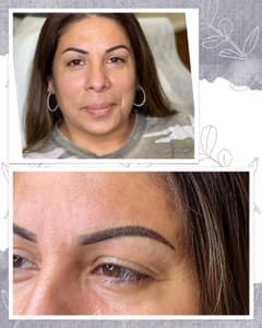 Eyebrow Tattoo result by Brows By Boo in Azusa, CA