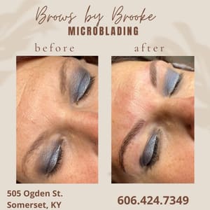 Eyebrow Tattoo result by Brows by Brooke in Somerset, KY