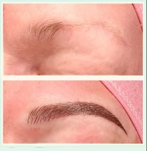 Eyebrow Tattoo result by Brows by Burmaa in San Francisco, CA