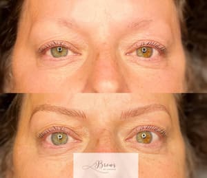 Eyebrow Tattoo result by Brows By Candace, LLC in Bryan, OH