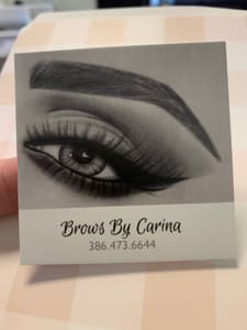 Eyebrow Tattoo result by Brows By Carina - Artistic Body Enhancements in Sanford, FL