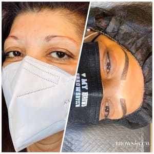 Eyebrow Tattoo result by Brows By CCW in Dallas, TX