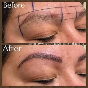 Eyebrow Tattoo result by Brows By Claudia Microblading in Friendswood, TX
