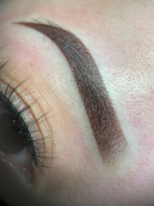 Eyebrow Tattoo result by Brows by Danica in Escondido, CA