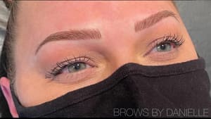 Eyebrow Tattoo result by Brows By Danielle in Thousand Oaks, CA