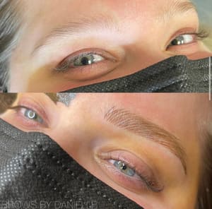 Eyebrow Tattoo result by Brows By Danielle in Thousand Oaks, CA