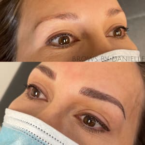 Eyebrow Tattoo result by Brows By Danielle in Thousand Oaks, CA