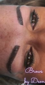 Eyebrow Tattoo result by Brows by Deon in Mansfield, TX