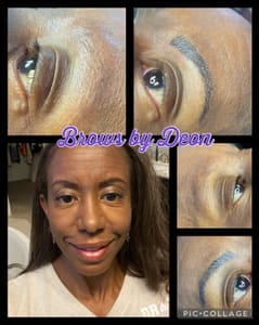 Eyebrow Tattoo result by Brows by Deon in Mansfield, TX