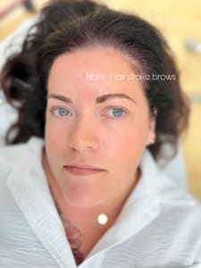Eyebrow Tattoo result by Brows By Dew in Fayetteville, AR