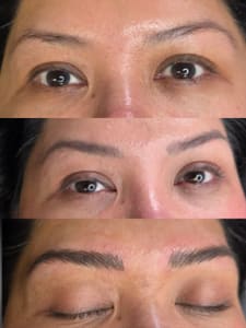 Eyebrow Tattoo result by Brows by Diana in Goshen, IN