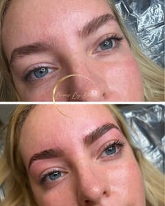 Eyebrow Tattoo result by Brows By Dina in Modesto, CA