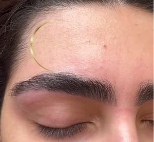 Eyebrow Tattoo result by Brows By Dina in Modesto, CA