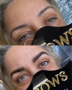 Eyebrow Tattoo result by Brows By Dina in Modesto, CA