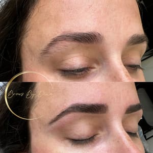 Eyebrow Tattoo result by Brows By Dina in Modesto, CA