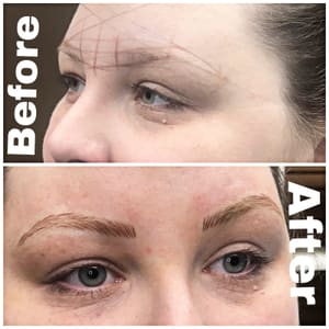 Eyebrow Tattoo result by Brows By Echo in Kirksville, MO